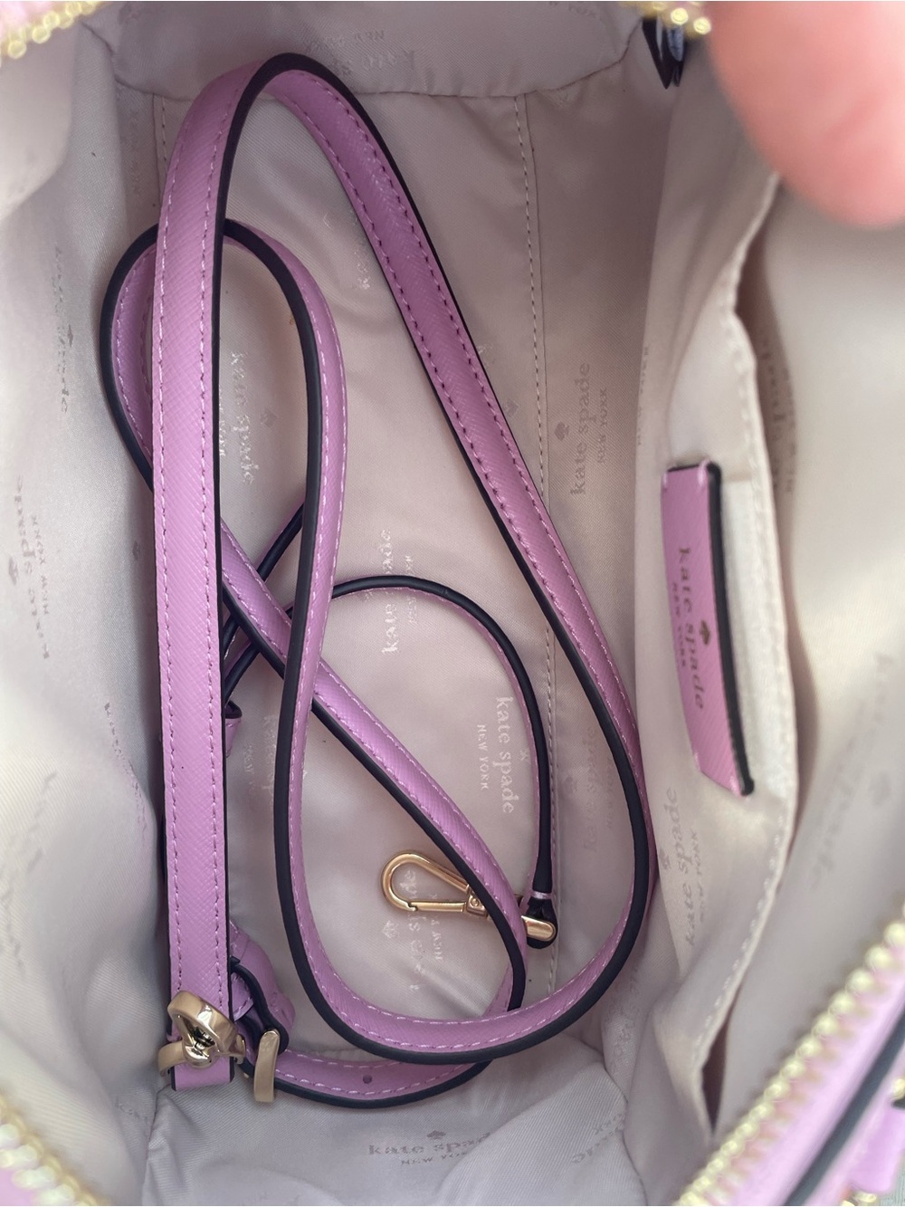 Kate Spade Madison Satchel with Gold Hardware - Picture 8 of 9